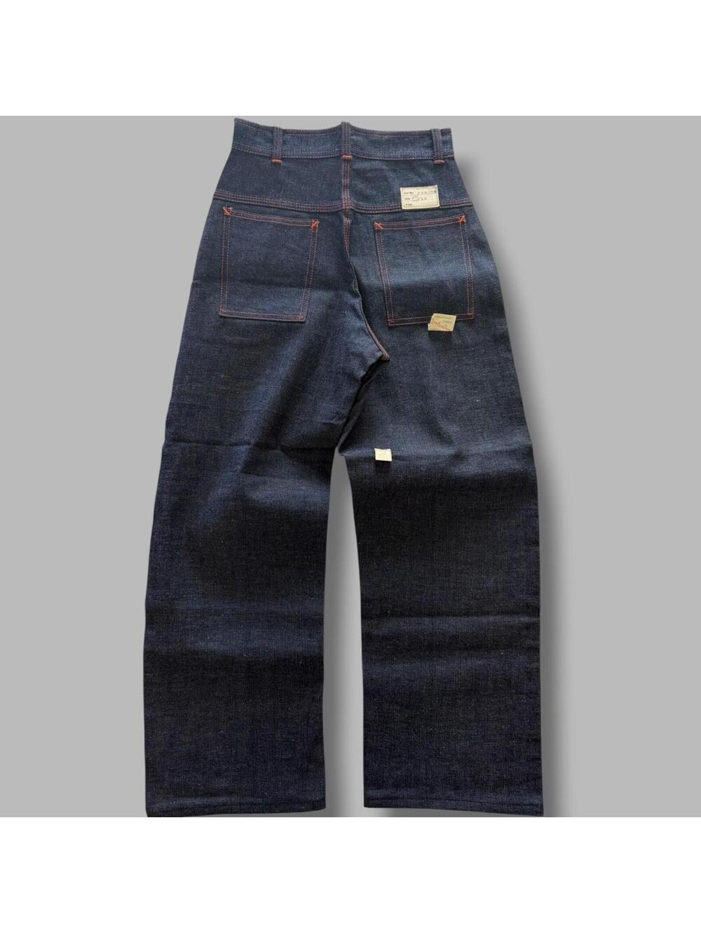 1950s true vintage dark wash jeans